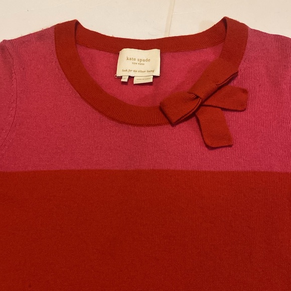 Gorgeous Kate Spade knit dress in very good condition boat neck with a bow - Picture 2 of 7